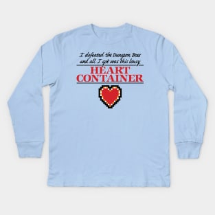 Lousy Heart Container Kids Long Sleeve T-Shirt